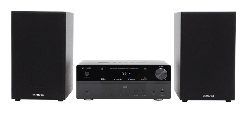 Aiwa MSBTU-550 Home Audio System 50W Black