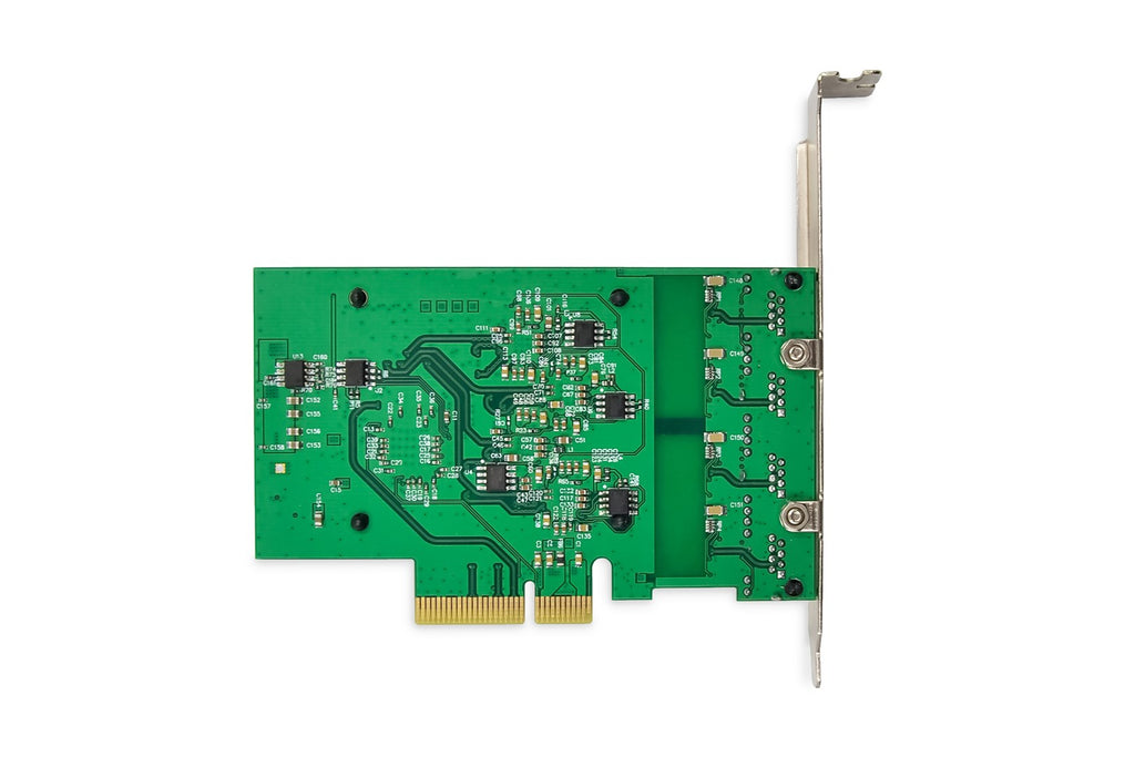 Wired Network Card Quad-RJ45 2.5GbE PCIe