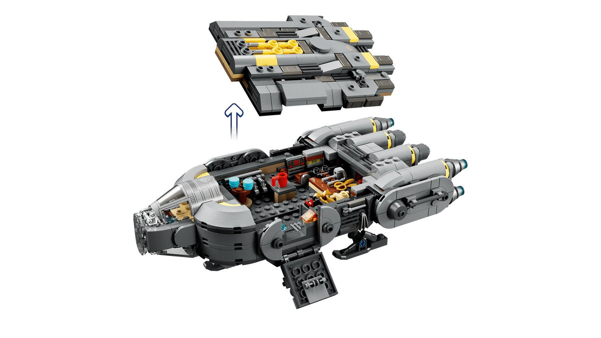 LEGO STAR WARS Anzellan Starship Building Set, 701 Elements, Model 75445