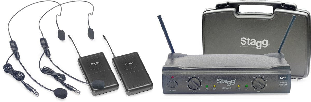 Stagg SUW 50 HH FH EU Wireless Headset System 1660 g