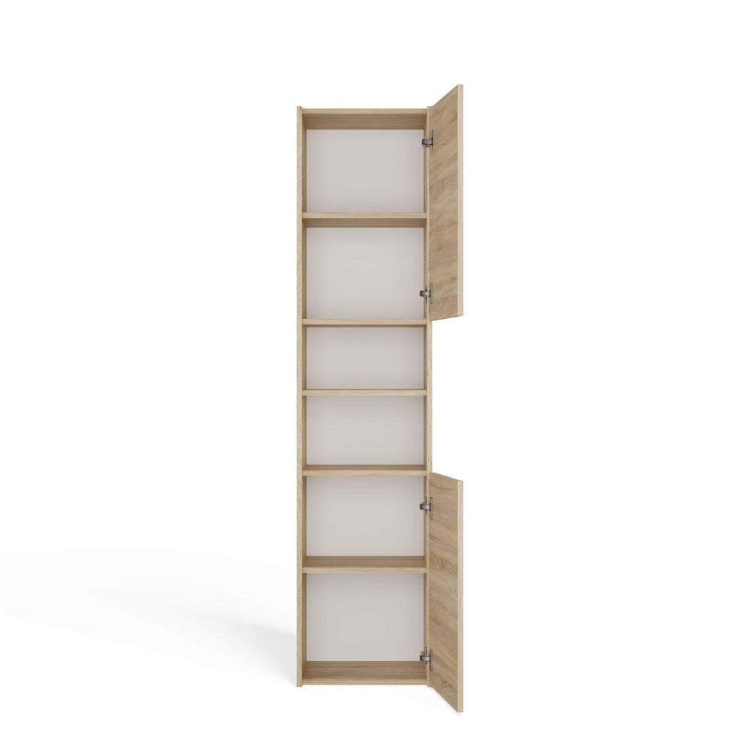 Topeshop S40 SONOMA Bathroom Storage Cabinet Sonoma Oak 40x30x170 cm