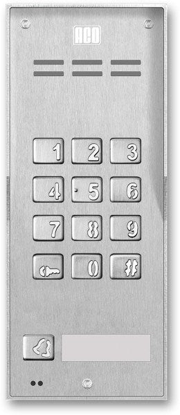 ACO FAM-P-1NPZSACC NT Surface-Mounted Panel 1-Tenant with Combination Lock
