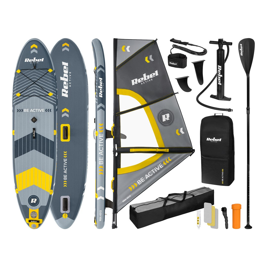 Rebel Stand Up Paddleboard Inflatable 600 mm x 950 mm x 230 mm RBA-4513