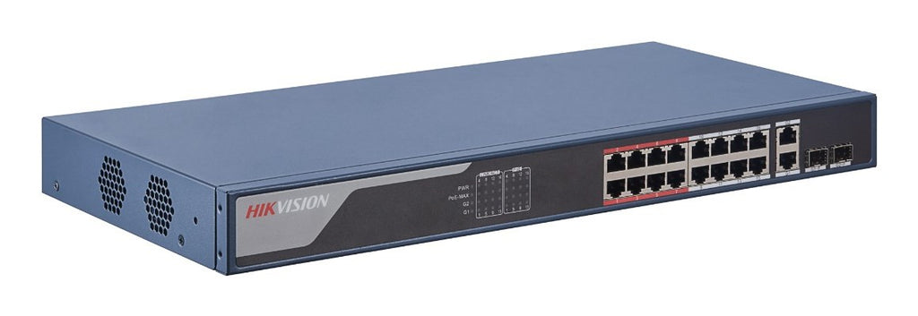 Hikvision 16-Port SFP PoE Switch DS-3E1318P-EI
