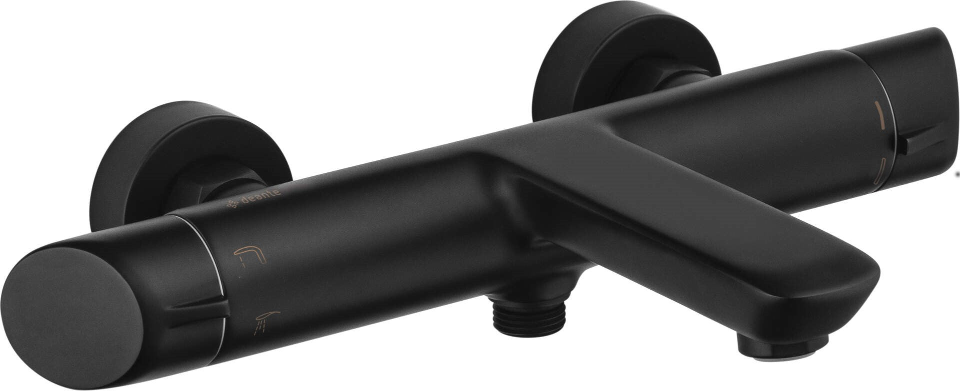 Wall-mounted bathtub mixer