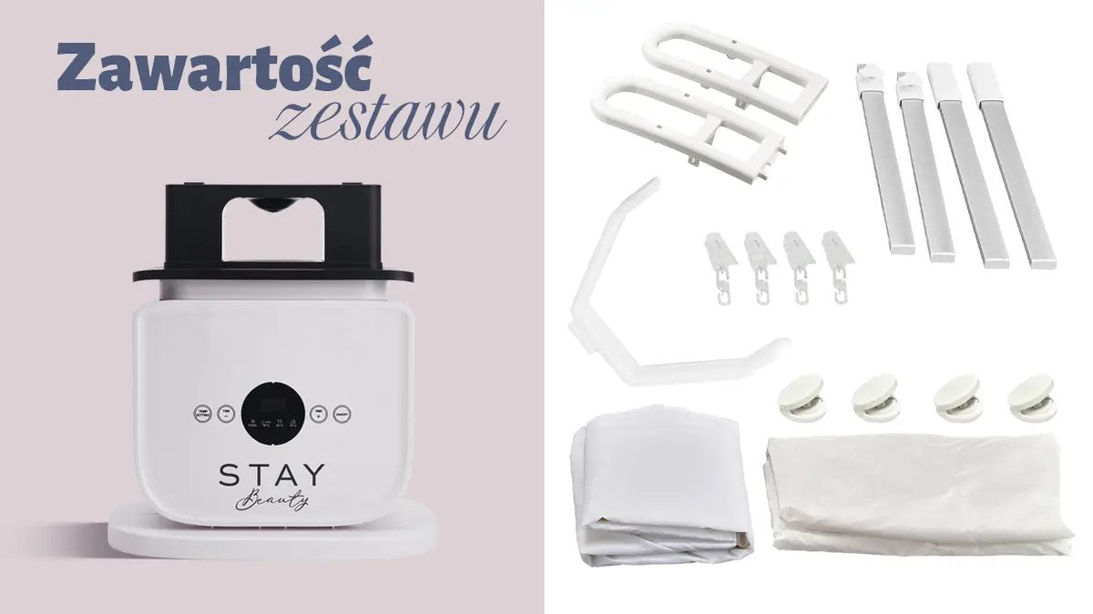 Extralink Upright Garment Steamer 1400W STAY BEAUTY - Compact Design