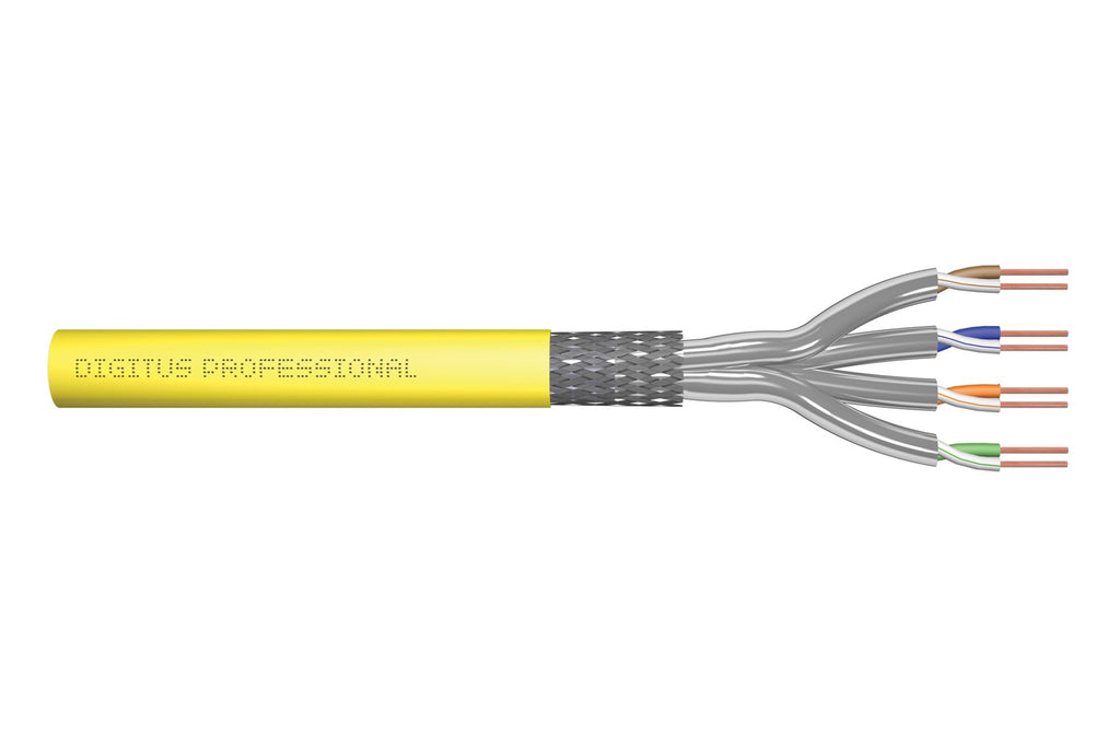 Digitus DK-1743-A-VH-5 Network Cable 500 m Cat.7a Raw Cable S/FTP Yellow