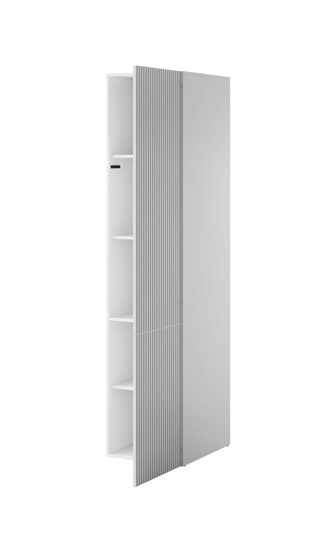 PAFOS Wardrobe 1D 45x55.5x198.5 White Matt