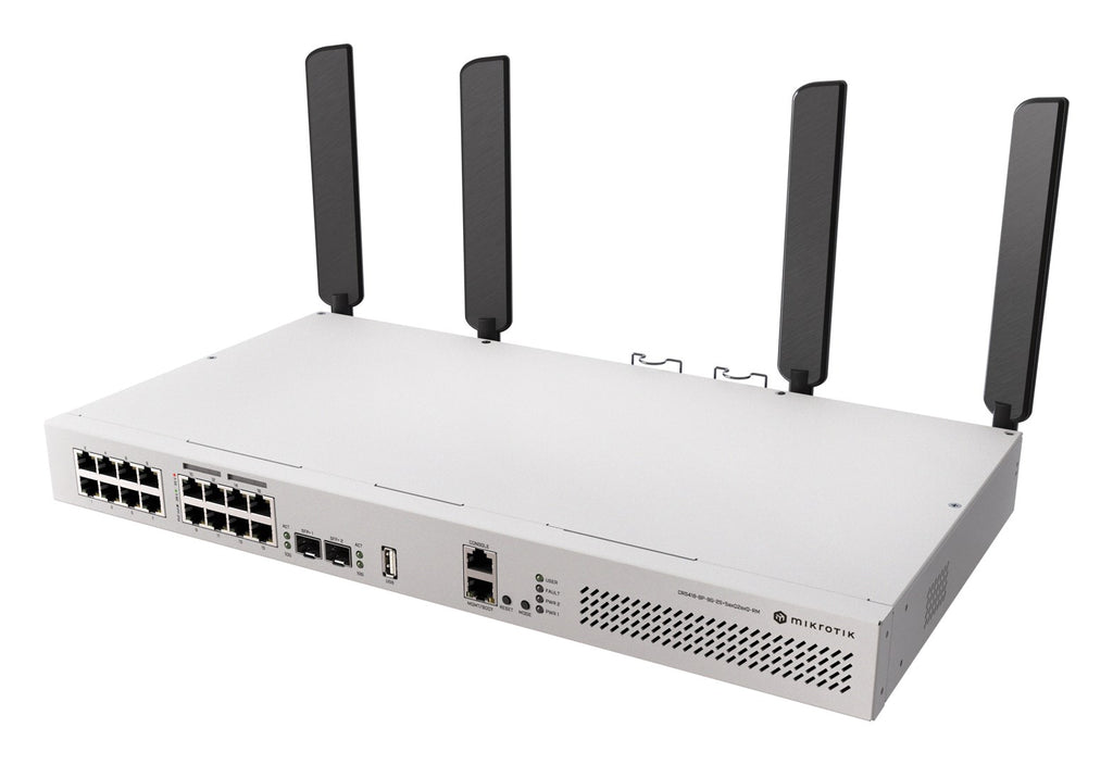 MikroTik 16-Port Router/Switch with Wi-Fi 6