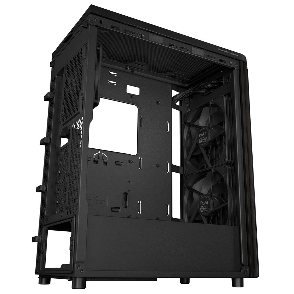 ASUS ProArt PA401 Wood Edition Mesh Panel Black - PC Case
