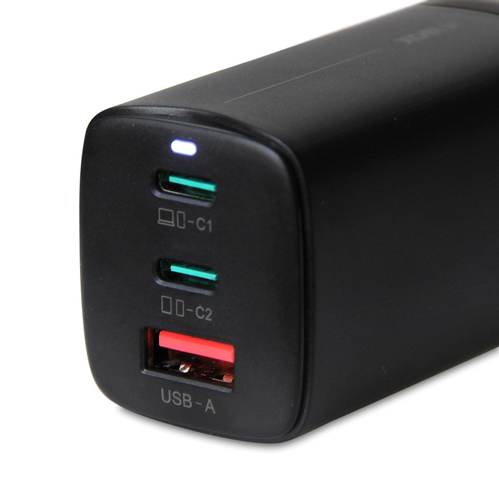 iBOX C-65 Black GaN 65W Universal Charger