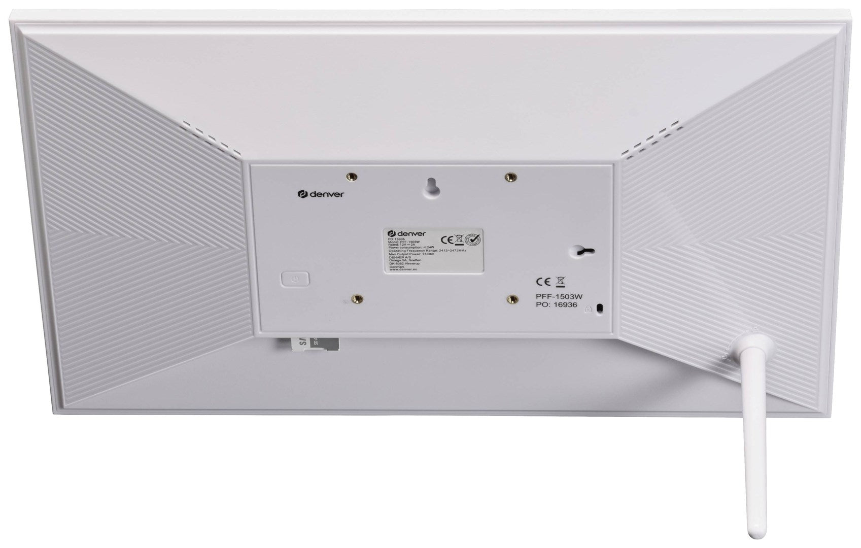 Denver PFF-1503 Digital Photo Frame 15.6" Touchscreen Wi-Fi