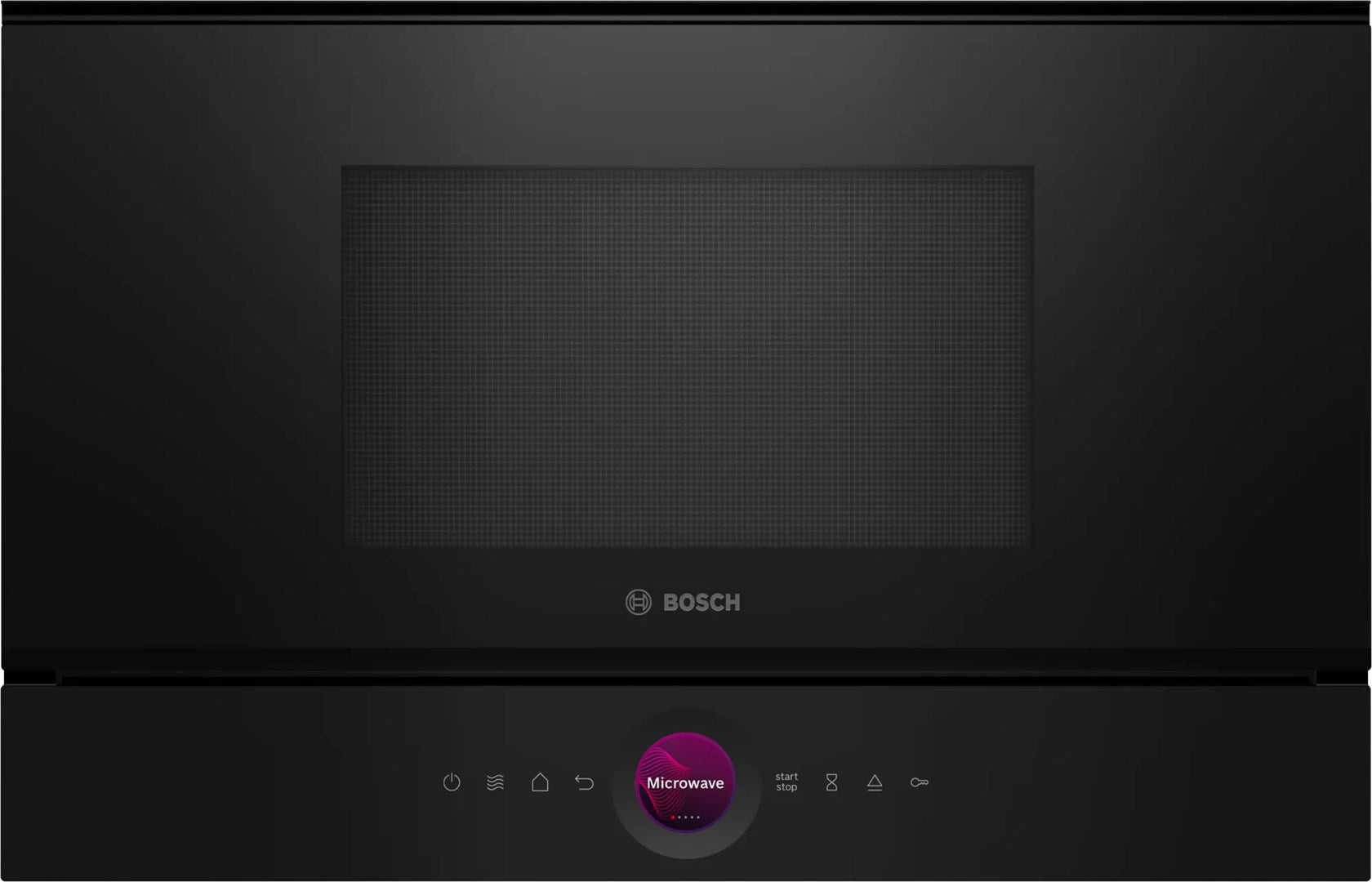 BOSCH Serie 8 Built-in Microwave 21L 900W Black BER7321B1