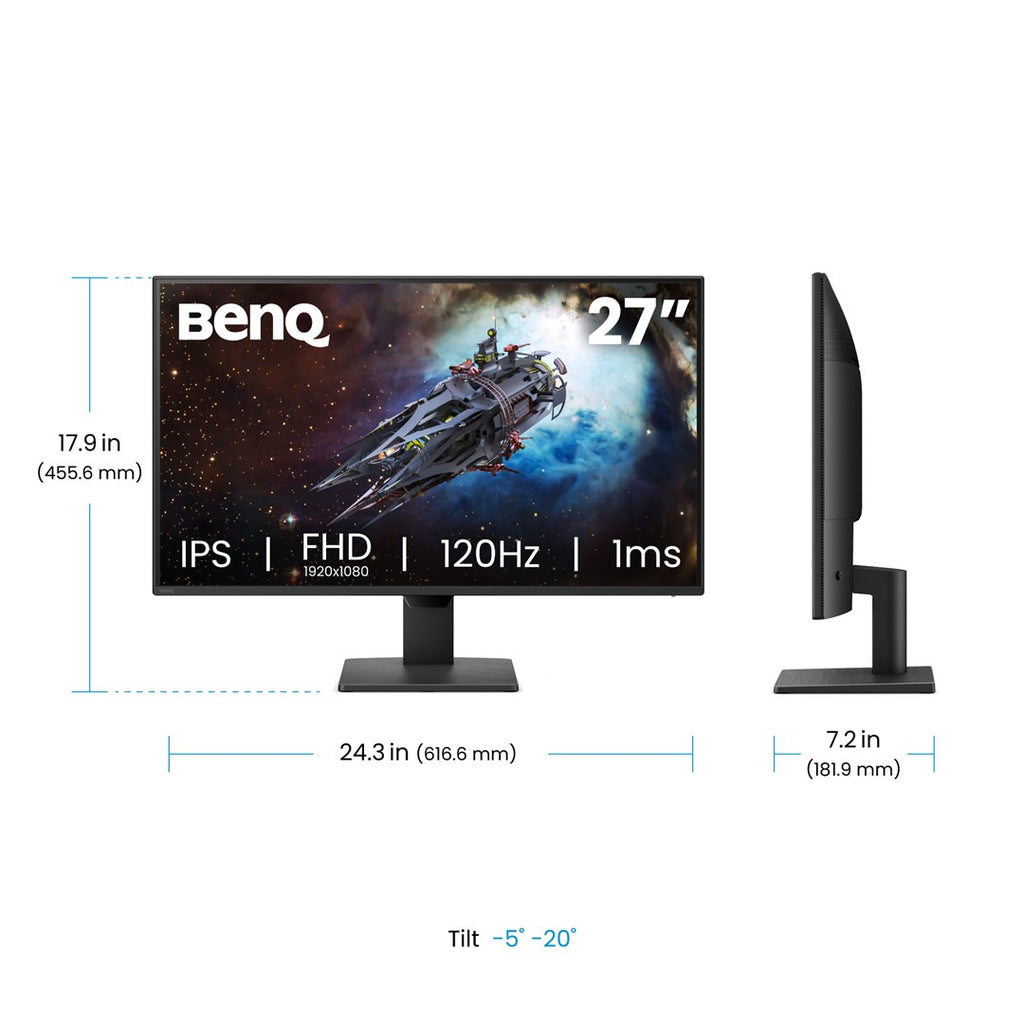 BenQ GW2790P Monitor 27" IPS Black 1920 x 1080 pixels Home