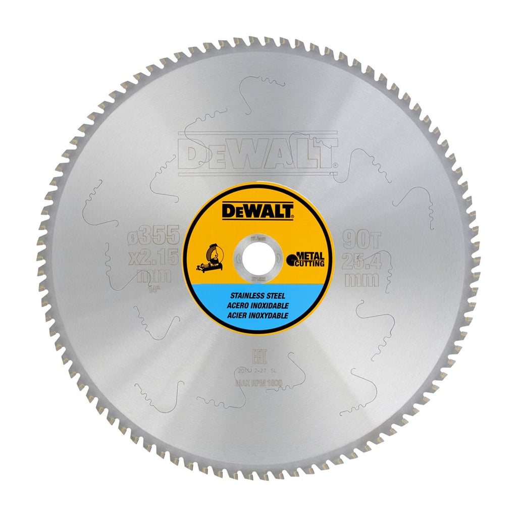 DeWALT Circular Saw Blade 355 mm 90 Teeth for Multi Material DT1922-QZ