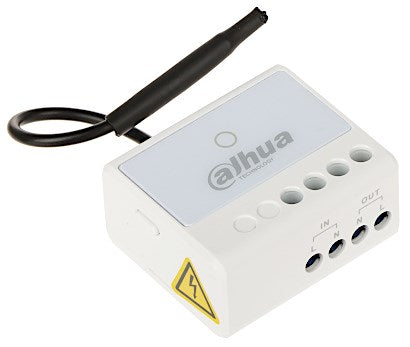 DAHUA Wireless Relay Module ARM7012-W2(868) - 66 g, 95 mm x 60 mm x 30 mm