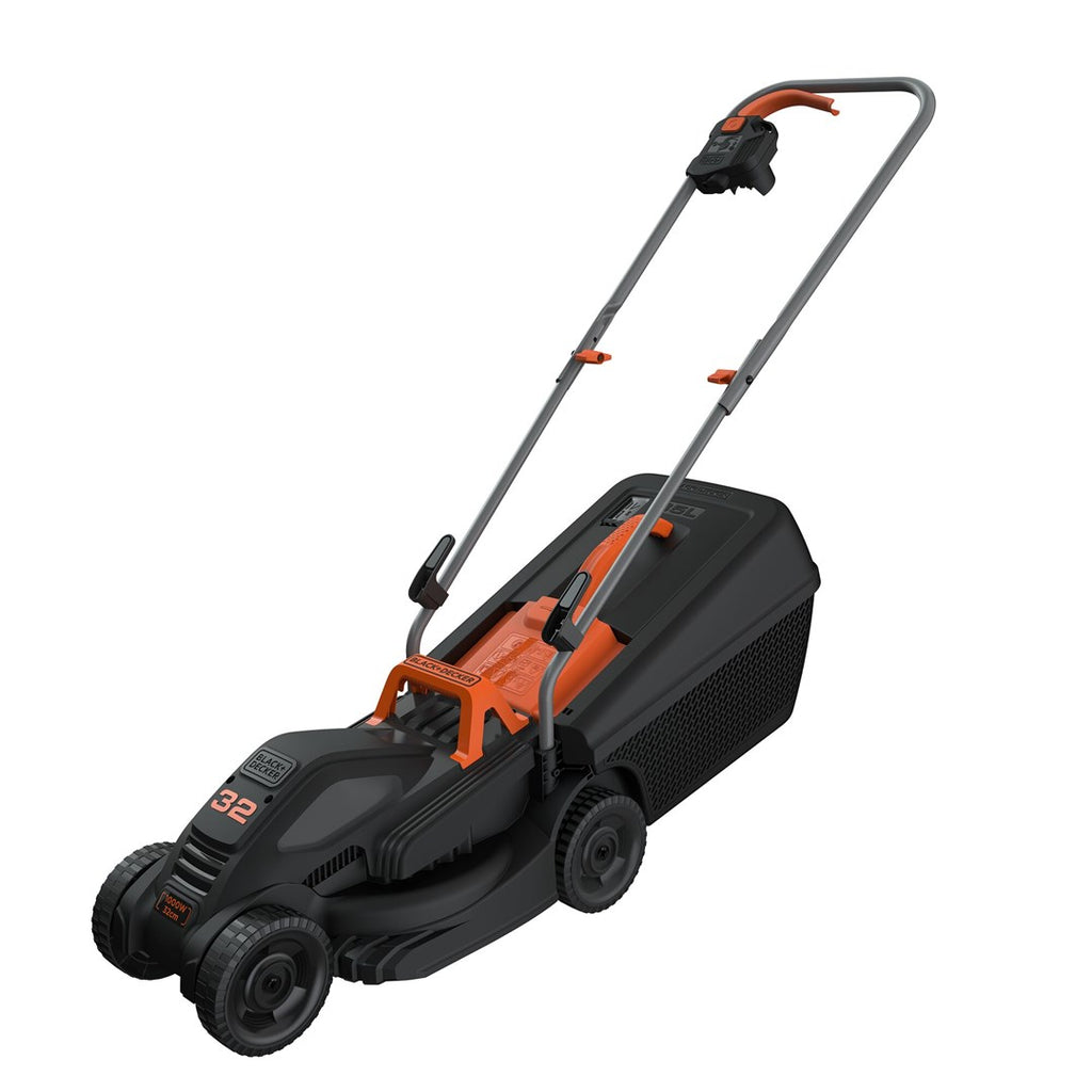 Black & Decker BEMW351-QS Lawn Mower Walk Behind Black Orange