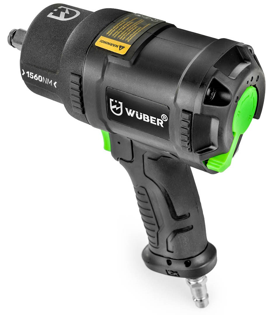 WUBER Pneumatic Impact Wrench 1560 Nm W33220 1/2" Tool 2280 g
