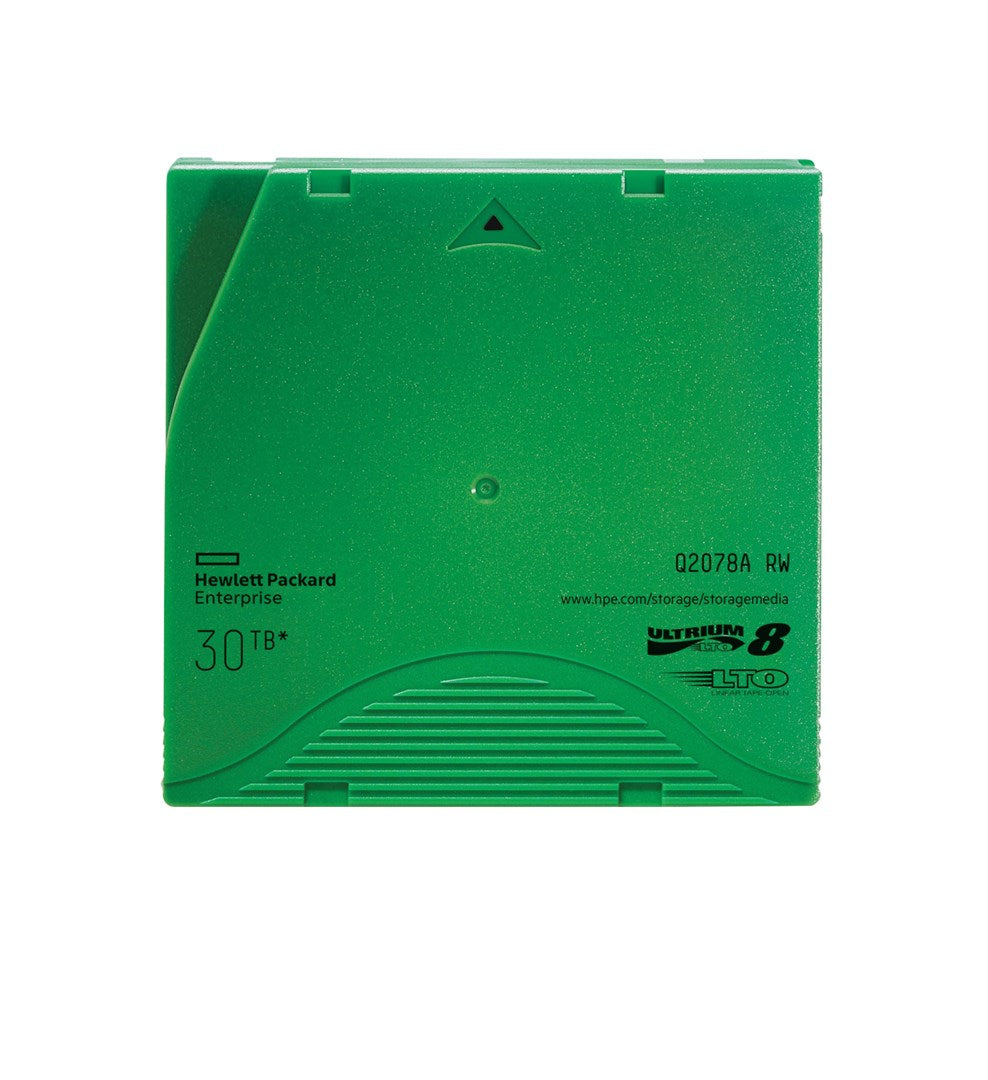 HPE LTO-8 Ultrium 30TB RW Data Cartridge, Blank Data Tape, 12 TB, 1.26 cm