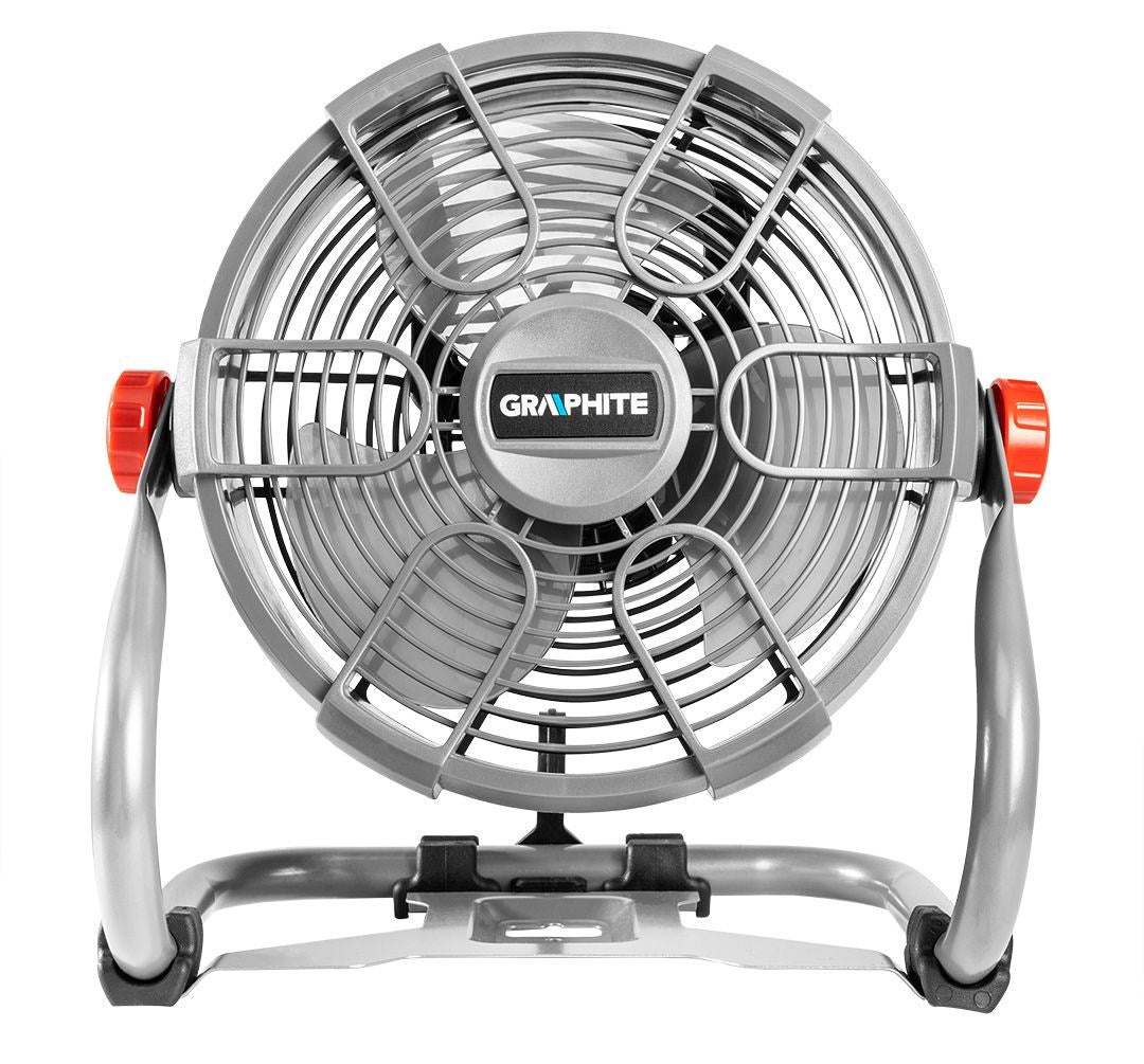 Graphite Household Fan 18V Battery-Operated with 2 Speeds Energy+ 58G080