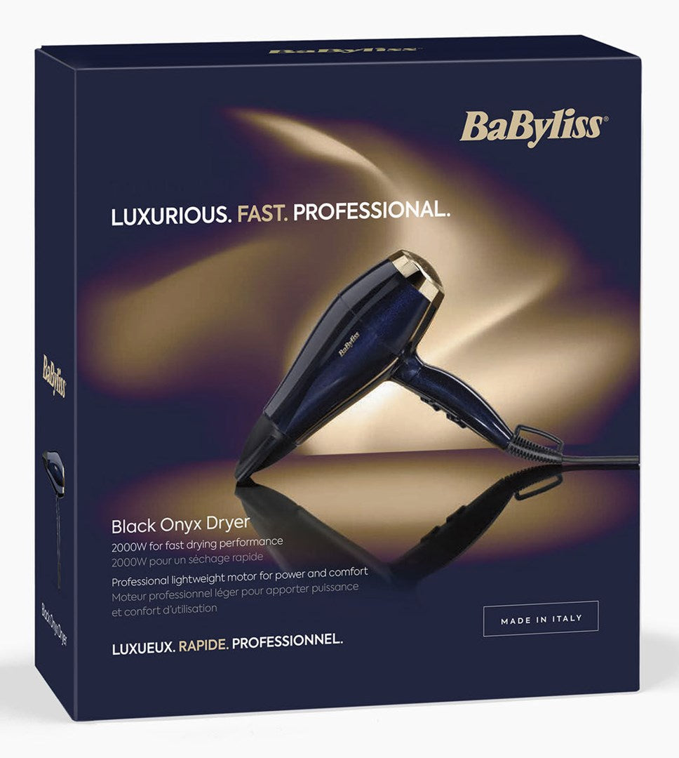 BaByliss Black Onyx Hair Dryer, 5911E