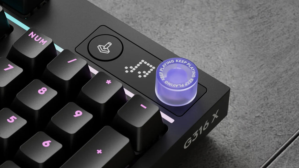 Logitech G G316 X 98 Black English International (QWERTY) Tactile Keyboard | Model: 100878471