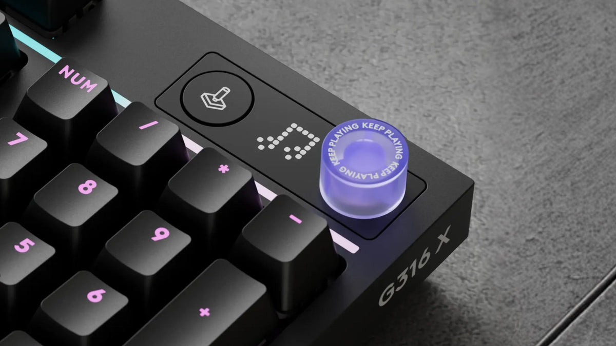 Logitech G G316 X 98 Black English International (QWERTY) Tactile Keyboard | Model: 100878471