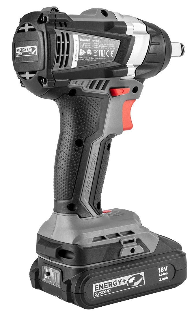 Graphite Energy+ 18V brushless impact wrench. Li-Ion. without battery
