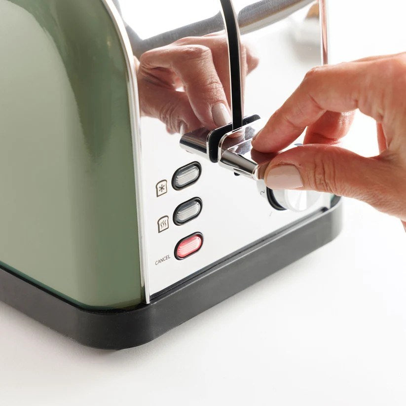 Taurus Vintage Olive-Coloured Toaster  1500 W