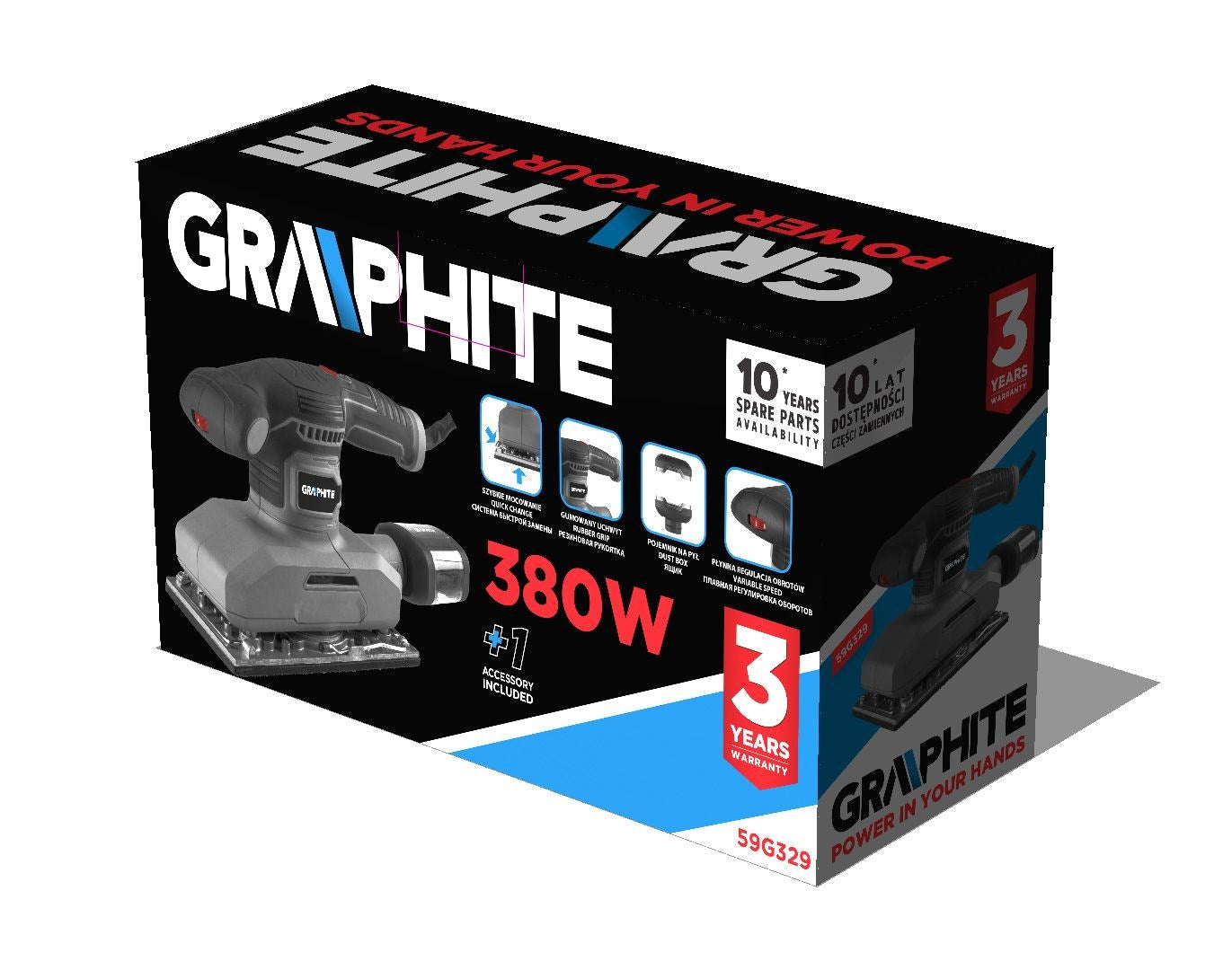 Graphite 59G329 Floor Polisher/Sander 380 W