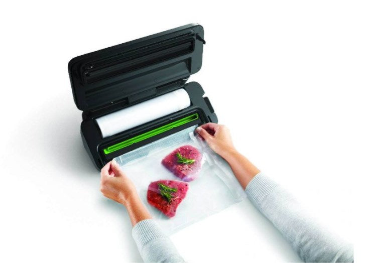 FoodSaver Vacuum Sealer 130W 6.5 l/min Airflow Stainless Steel VS3190X