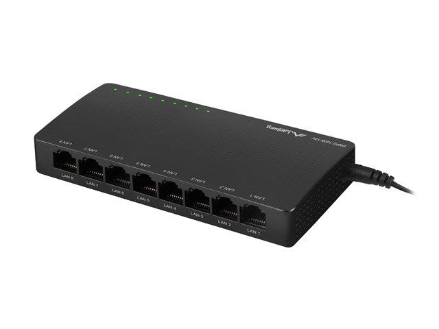 LANBERG SWITCH DSP2-1008-12V (8-Port 12V 1GB/S)