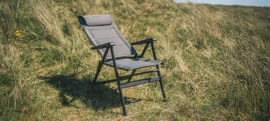 Camping Chair Teton OUTWELL - Grey - Traditional Folding - 150 kg Max Load