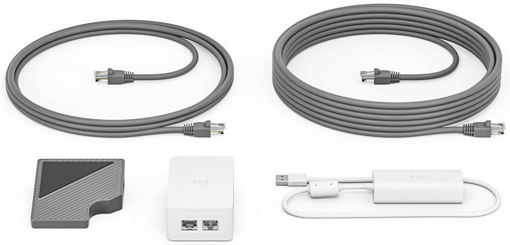 Logitech Cat5e Kit - Video Conferencing Accessory Kit - for Logitech Base Bundle, RoomMate + MeetUp + Tap IP (Logitech)
