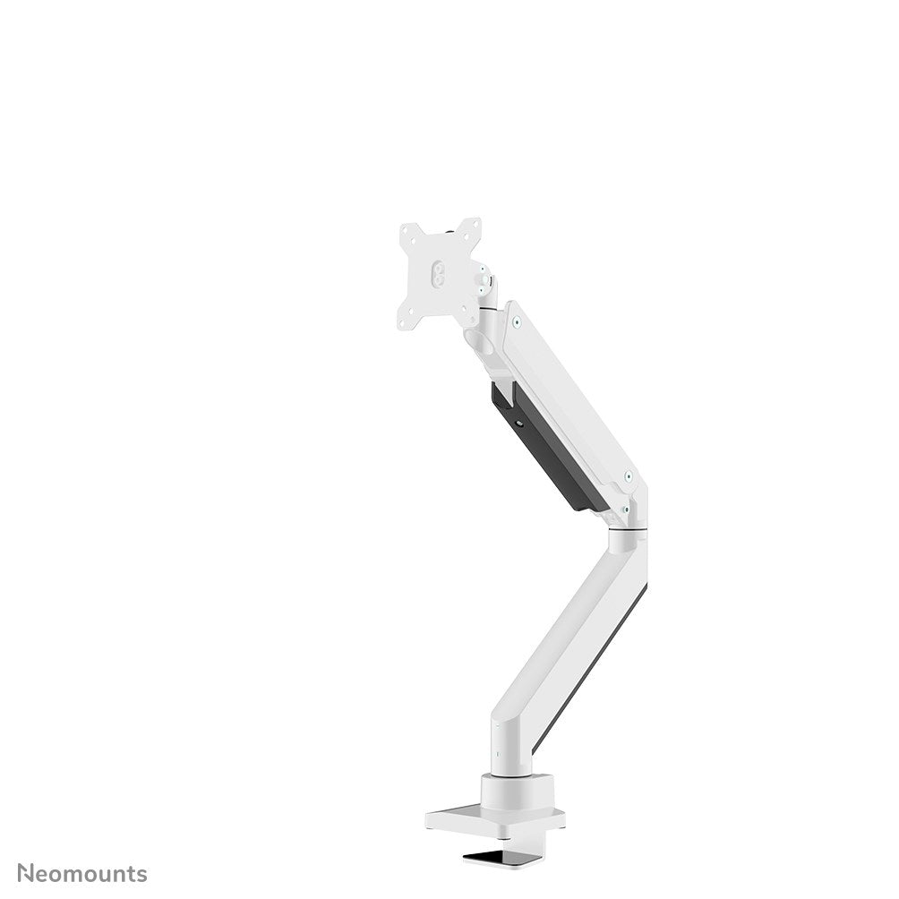 Neomounts NM-D775WHITEPLUS - Single Monitor Desk Mount - 10" to 49" - Swivel, Rotatable, Tiltable - White