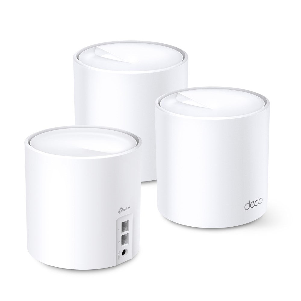 TP-LINK Whole Home Mesh Wi-Fi 6 System Deco X20 (3-Pack) - 1775 Mbit/s