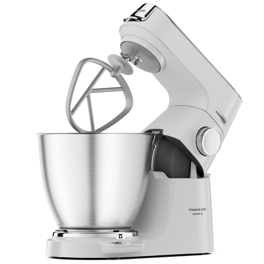 Kenwood Titanium Chef Baker XL Food Processor 1200 W 7 L White Built-in Scales