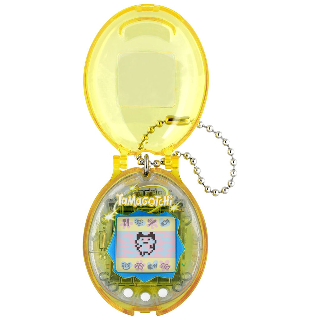 BANDAI Tamagotchi Original with Case Yellow Collectible Figure 47021