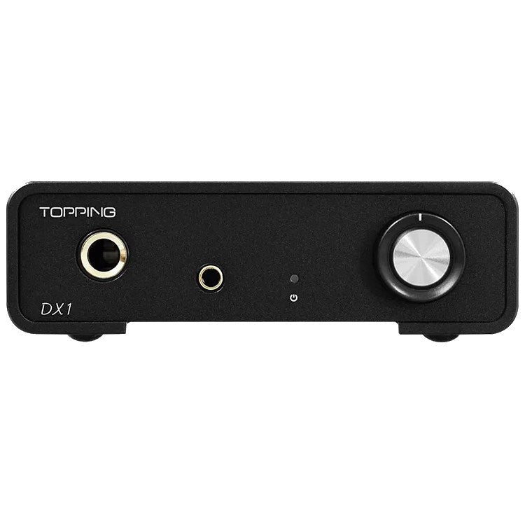TOPPING DX1 II BK - Compact USB DAC and Headphone Amplifier, Black