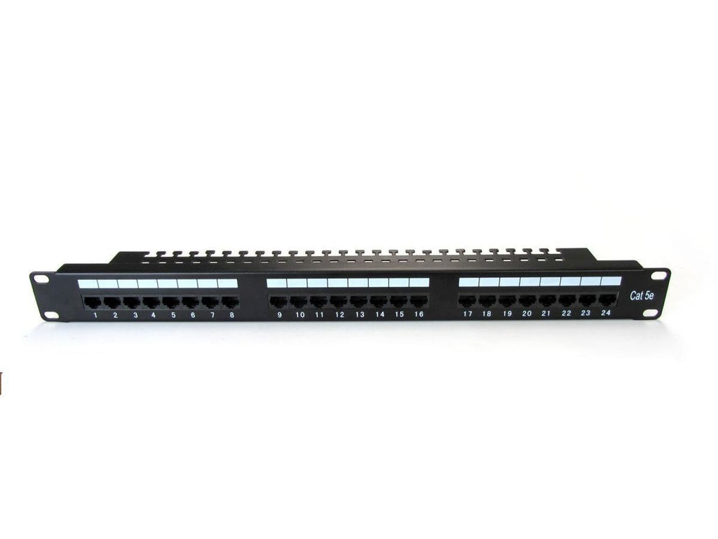 DIGITUS Patch Panel 24 Ports Cat5e 500 mm x 125 mm x 55 mm - DN-91524U-EC