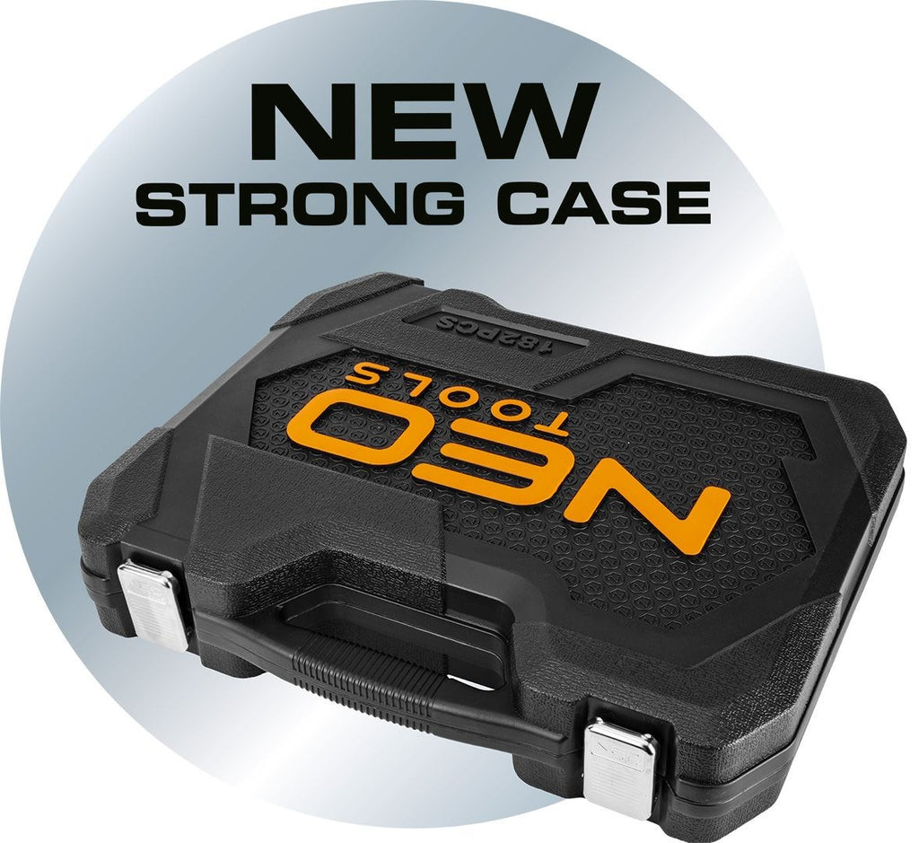 NEO Tools 10-062 Socket Set 94 Pieces