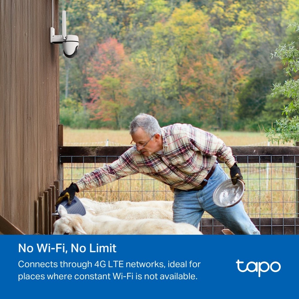 TP-Link Outdoor Pan/Tilt 4 G LTE Camera