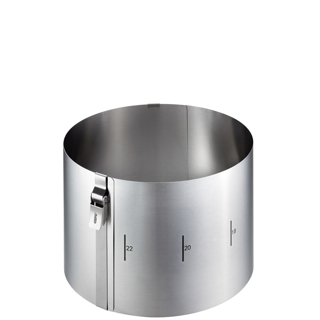 GEFU Cake Ring in Stainless Steel, 480 g, G-14301