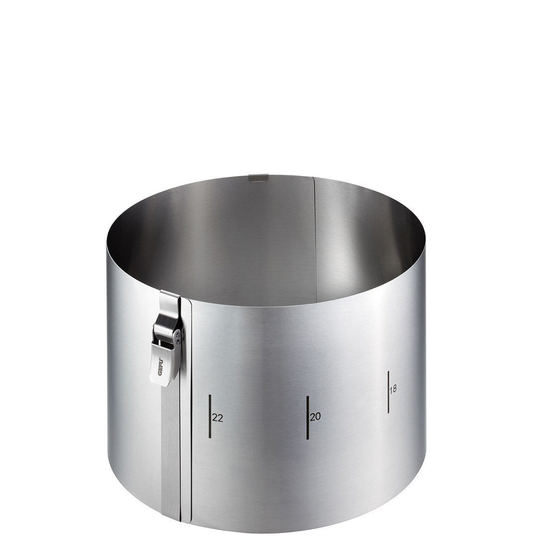 GEFU Cake Ring in Stainless Steel, 480 g, G-14301