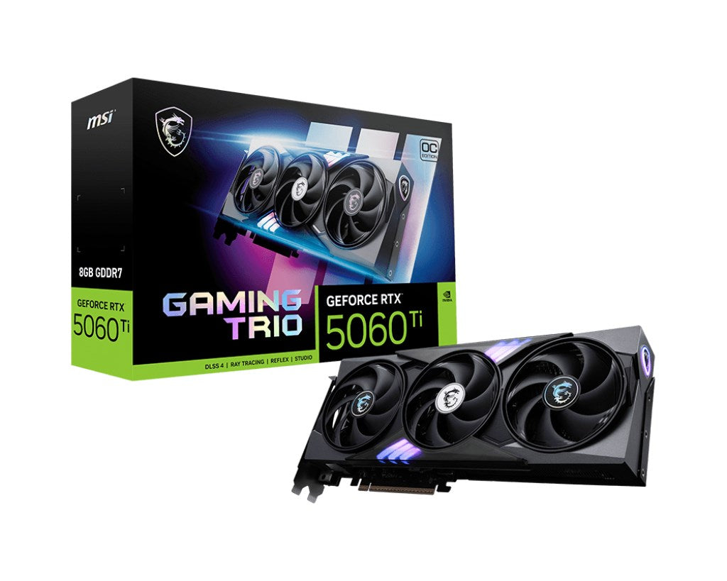 MSI GeForce RTX 5060Ti 8 G Gaming TRIO OC Graphics Card NVIDIA 8GB GDDR7