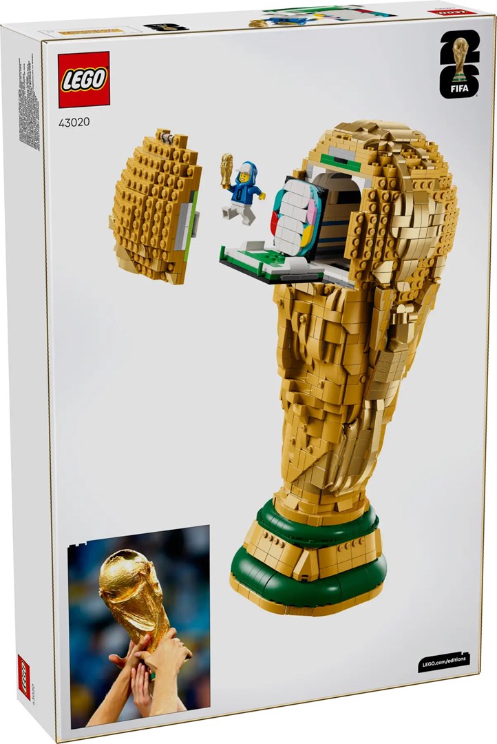 LEGO EDITIONS 43020 FIFA World Cup Trophy Building Set | 2842 Pieces