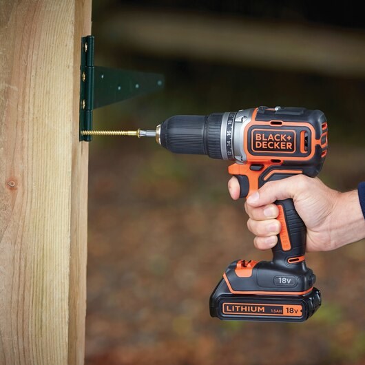 Black & Decker Cordless Drill BL186KB-QW 1650 RPM