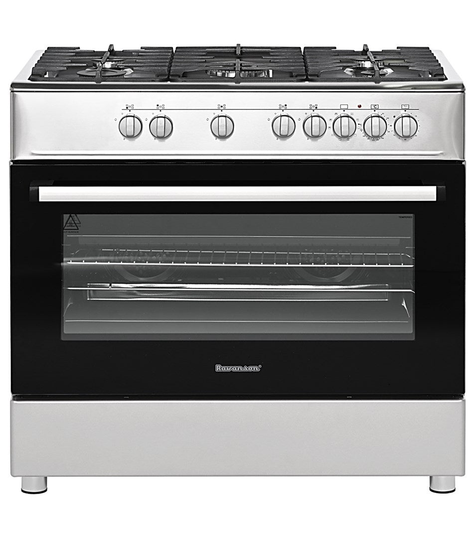 Ravanson Gas/Electric Cooker KWGE-K90A Cheff Inox