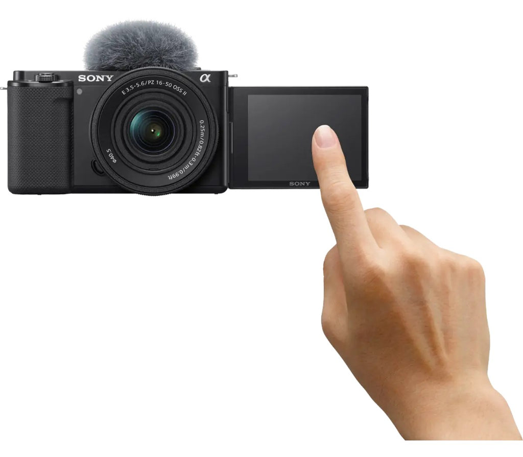 Sony ZV-E10 + E PZ 16-50mm F3.5-5.6 OSS II MILC 24.2 MP CMOS 6000 x 4000 pixels Black