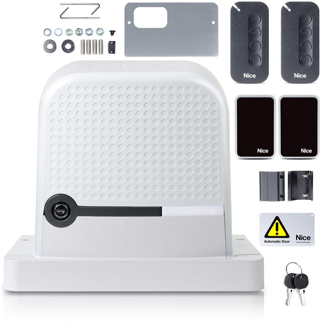 Nice Complete Sliding Gate Kit, Without Lamp, Model RBS600KMDKCER00